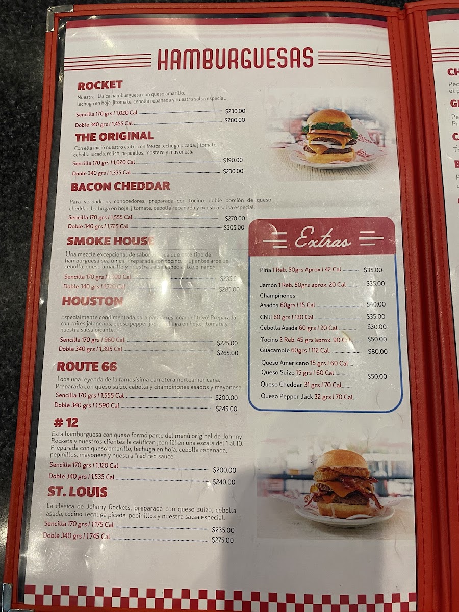 Johnny Rockets Menu - Image 3