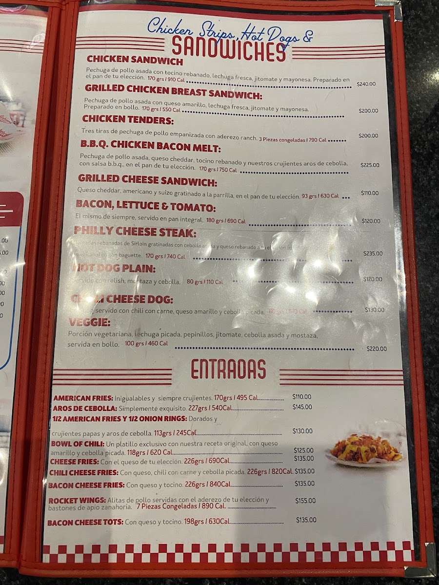 Johnny Rockets Menu - Image 5